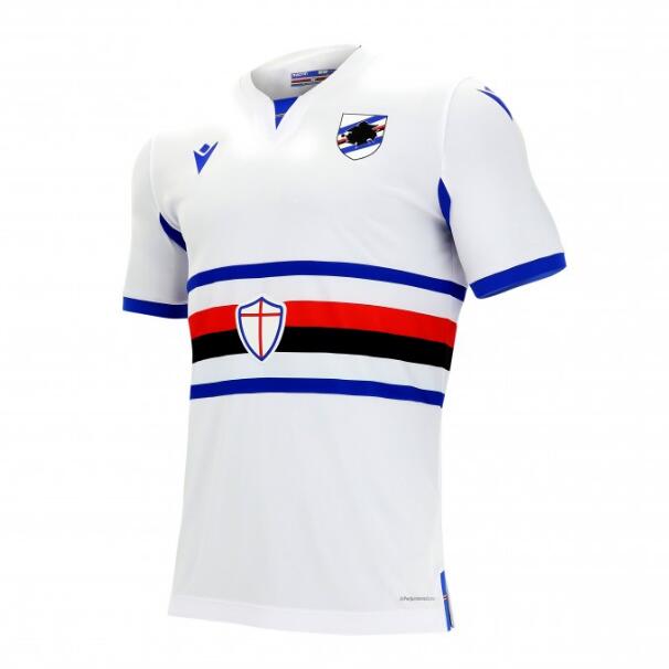 UC Sampdoria Away White Soccer Jersey Shirt 2020/21